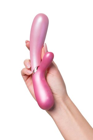 Вибратор Satisfyer Hot Lover с клиторальным стимулятором, розовый