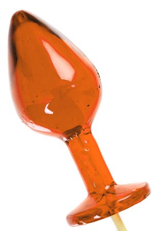 Леденец Sosuчki, «Анальная втулка малая Amaretto», оранжевый 29гр.