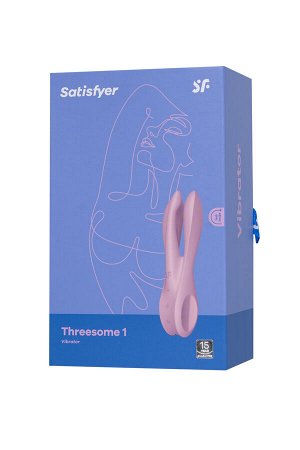 Вибростимулятор Satisfyer Threesome 1, розовый