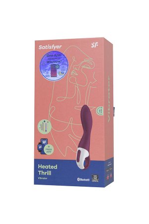 Вибростимулятор Satisfyer Heated Thrill, красный