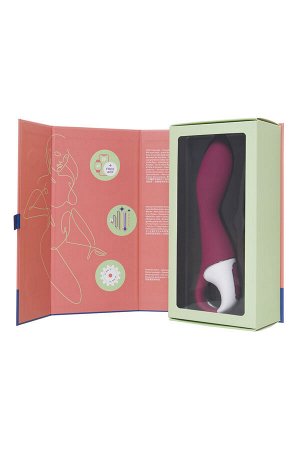 Вибростимулятор Satisfyer Heated Thrill, красный