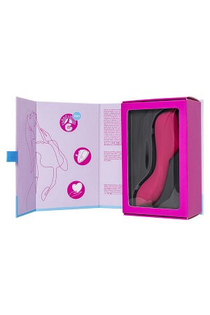 Вакуум-волновой бесконтактный стимулятор клитора Satisfyer Curvy Trinity 3, силикон, красный