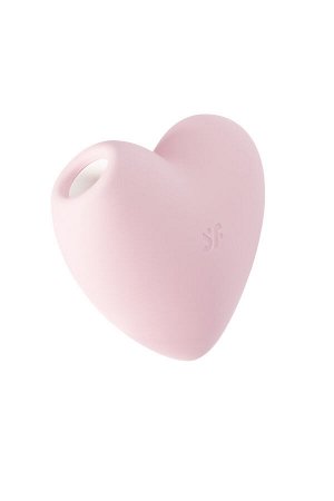 Вакуум-волновой бесконтактный стимулятор клитора Satisfyer Cutie Heart, силикон, розовый