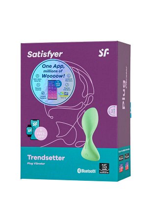 Анальная втулка Satisfyer Trendsetter, зеленая