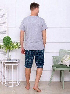 Пижама мужская A-Карл-2 (шорты)