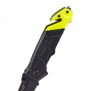Складной аварийный нож Mtech MT-478C Rescue Folding/Pocket Knife (Фолдер, который должен всегда лежать в машине на экстренный случай. Скидка действует только этим летом!)№429