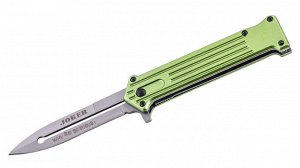 Зеленый складной нож Tac Force Joker Why So Serious (США) (Отличный шанс пополнить свою коллекцию ножей качественным фолдером по сниженной цене. В России только в нашем магазине!)№797 *