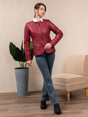 Куртка женская 'Рельефная' бордо