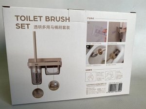 Ершик для унитаза + настенная полка BDO Toilet Brush Set