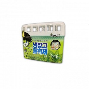Ароматизатор-освежитель для холодильника «ODOR FRI» (зеленый чай) 200 г (для холодильников небольшого объёма) / 24