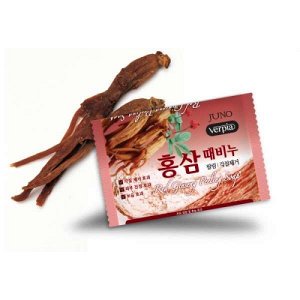 Verpia Мыло пилинг с экстрактом красного женьшеня Red Ginseng Peeling Soap