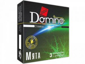 Domino упаковка 3 презерватива