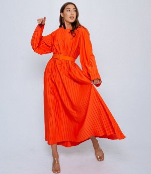 Платье #БШ1617, оранжевый