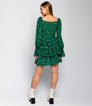 Платье #БШ1749, зеленый