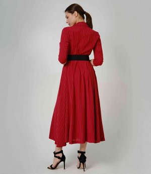 Платье #КТ89071, бордовый