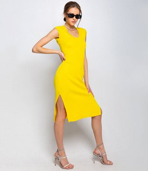 Платье #КТ83008, желтый