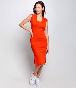 Платье #КТ83008, оранжевый