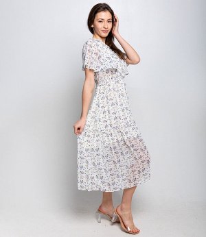 Платье #КТ8836-1, белый