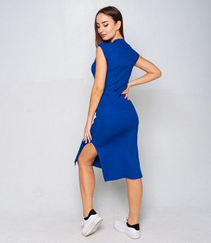 Платье #КТ83008, синий