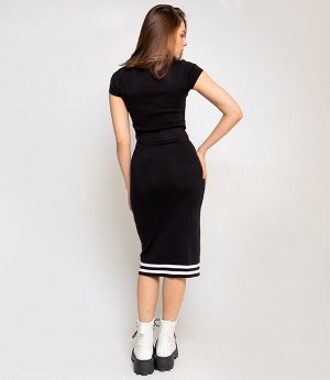 Платье #КТ8284, черный