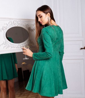 Платье #БШ1671, зеленый