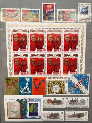 Подборка марок 23 шт
