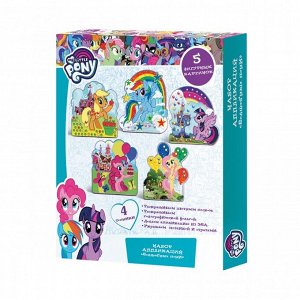 Набор для творчества аппликации My Little Pony в коробке