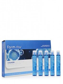 Филлеры увлажняющие с коллагеном для волос Farm Stay Collagen Water Full Moist Treatment Hair Filler