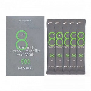 "MASIL" 8 Seconds Salon Super Mild Hair Mask Восстанавливающая маска для ослабленных волос, 8мл, 1 саше