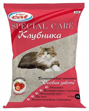 А-Соли ОСОБАЯ ЗАБОТА Клубника, комкующийся, 10л./8кг