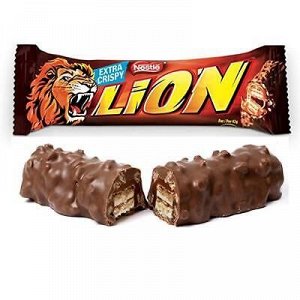 Вафельный батончик Nestle Lion Нестле Лион Оригинал 42 гр