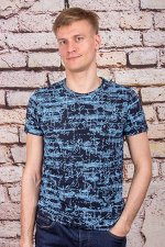 Футболка 7006 т.синий BAGARDA