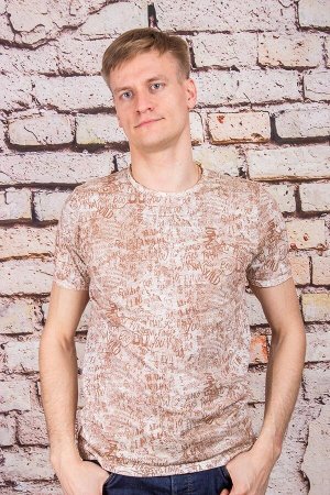 Футболка 1116 табачный JEAN PIERE
