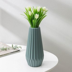 Ваза для цветов, 5.6x9.5x20.5 см, 850 мл, МИКС