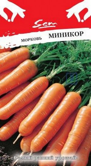 Семена Морковь Миникор 2гр