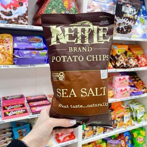 Kettle Chips Sea Salt 141g - Кэтл Чипс морская соль