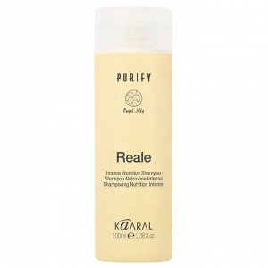 Kaaral Восстанавливающий шампунь для поврежденных волос Kaaral Reale Intense Nutrition Shampoo, 100 мл Каарал
