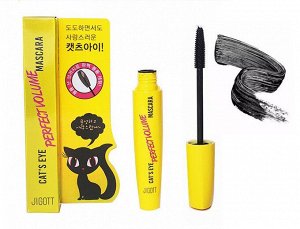 Тушь для ресниц объем Корея Jigott Cat`S Eye Perfect Volume Mascara
