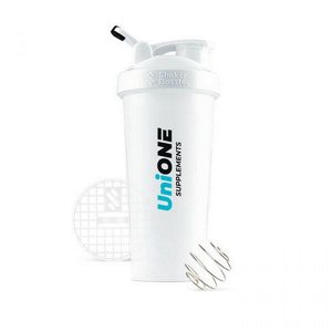 Аксессуары Shaker Bottle UniOne сетка+шарик 700ml (белый)