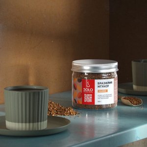 Кофе натуральный сублимированный растворимый BRAZIL IGUACU в банке, 50 г