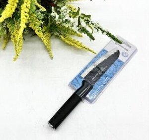 Нож 12 см Нож Материал: ручка-пластик, лезвие-нержавеющая сталь Размер: длина лезвия 12 см