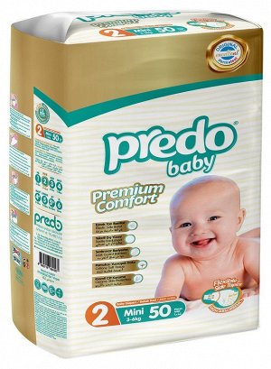 Подгузники Predo baby № 2 (3-6 кг) 50 шт