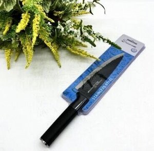 Нож 17 см Нож Материал: ручка-пластик, лезвие-нержавеющая сталь Размер: длина лезвия 17 см