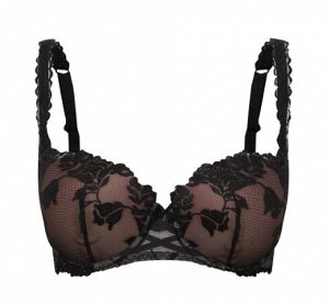 AUBADE - Бюсгальтер COMFORT MOULDED HALF CUP BRA- черный