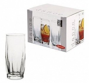 "PSB" DANCE" Набор стаканов высоких 6шт 320мл