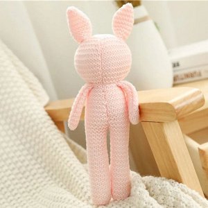 Yangzhou creative toys Мягкая игрушка, Зайка вязаный