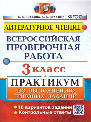 ВПР Литературное чтение 3 кл. Практикум. ФГОС (Экзамен)