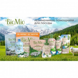 Таблетки для посудомоечной машины BioMio (bio mio) Bio-Total с маслом эвкалипта, 12 шт.