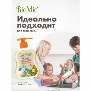 Мыло жидкое BioMio (bio mio) Bio Soap с маслом абрикоса. Смягчающее. 300 мл.