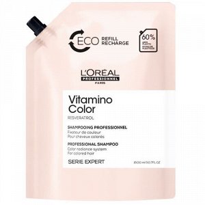 NEW! L`OREAL PROFESSIONNEL SERIE EXPERT шампунь РЕФИЛЛ Витамино 1500мл / шт / E3851500 / 090845